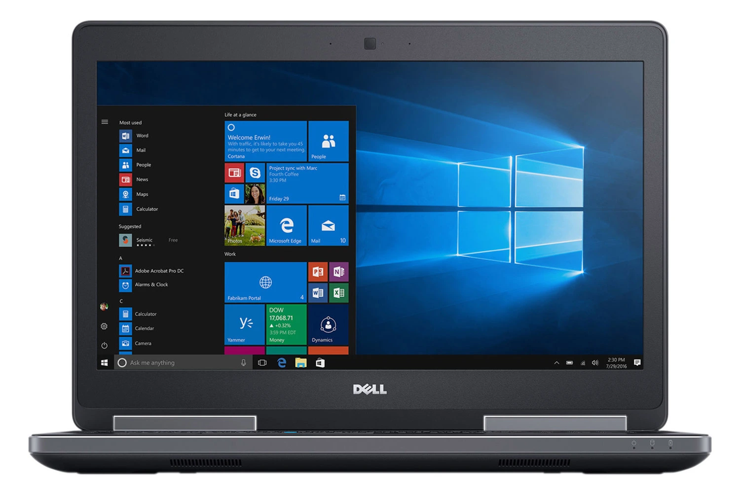لپ تاپ استوک گیمینگ Dell Precision 7520 پردازنده i7